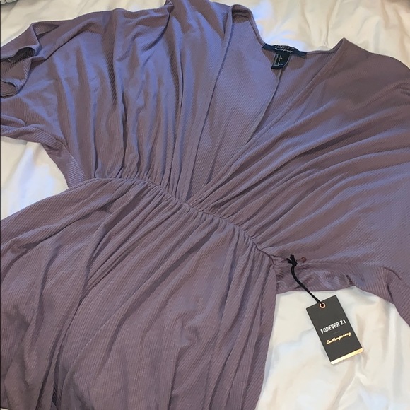 FOREVER 21 lavender romper - Picture 2 of 4